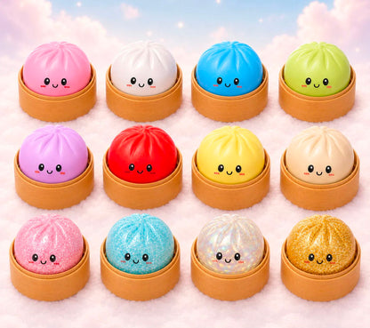 Dumpling Squishy Bites- 3 Stück Mystery Box