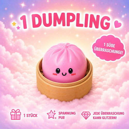 Dumpling Squishy Bites - 1 Stück Mystery Box
