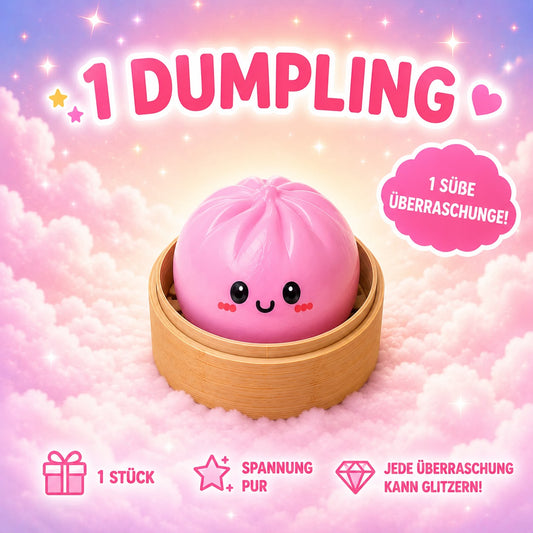 Dumpling Squishy Bites - 1 Stück Mystery Box
